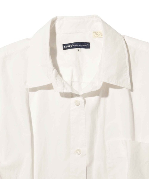 Levi's(リーバイス)の「LEVI'S(R) MADE&CRAFTED(R) WSTD DAD SHIRT DRESS BRIGHT WHITE(シャツ/ブラウス・レディース・マルチ・XS/S/M)」の8枚目の写真