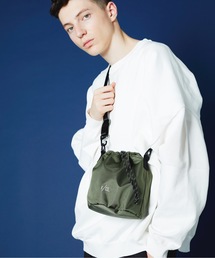 F/CE. SATIN DRAWSTRING / エフシーイー ドローストリング ショルダー