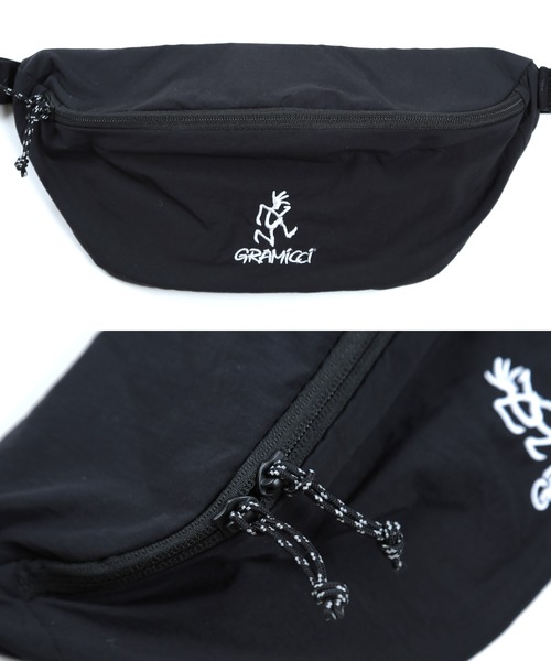 Gramicci(グラミチ)の「GRAMICCI / グラミチ Body Bag ボディバッグ(ボディバッグ/ウエストポーチ・メンズ・ブラック/モカ/オリーブ/カモフラージュ・FREE)」の5枚目の写真