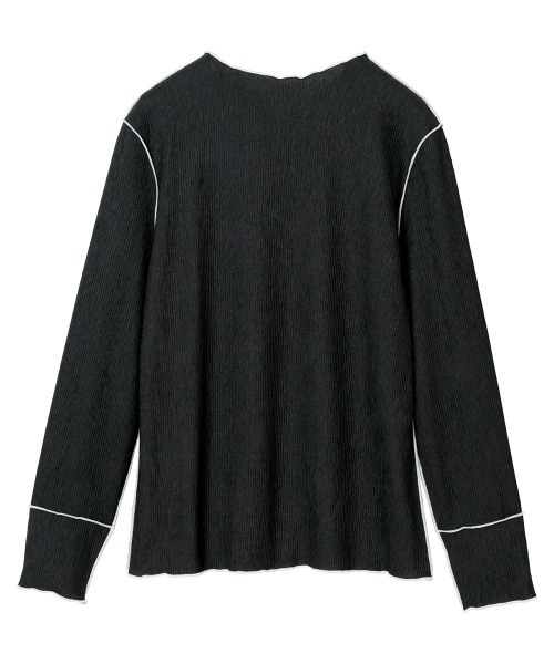RANAN(ラナン)の「配色トリミングプルオーバー(Tシャツ/カットソー・レディース・ブラック/ベージュ系その他/ブルー・M/3L/L/LL)」の20枚目の写真