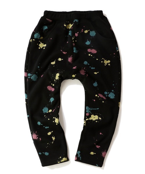 devirock（デビロック）の「プリント裏シャギー裏起毛サルエルパンツ（その他パンツ・キッズ・ネイビー/ブラック系その他/ブラウン系その他/ダークベージュ/ブラック系その他2/オフホワイト/カモフラージュ/ブラック系その他3/ブラウン系その他2・120cm/90cm/160cm/150cm/80ｃｍ/100cm/95cm/130cm/140cm/110cm）」の19枚目の写真