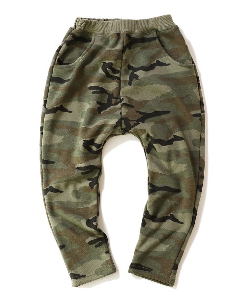 プリント裏シャギー裏起毛サルエルパンツ（その他パンツ）｜devirock