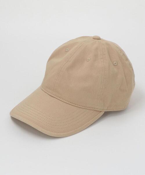 BEAUTY&YOUTH UNITED ARROWS(ビューティーアンドユースユナイテッドアローズ)の「BY コットンツイル ウォッシュド キャップ(キャップ・メンズ・ベージュ/ブラック/コバルトブルー・FREE)」の2枚目の写真