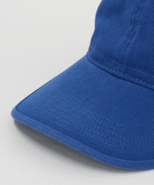 BEAUTY&YOUTH UNITED ARROWS(ビューティーアンドユースユナイテッドアローズ)の「BY コットンツイル ウォッシュド キャップ(キャップ・メンズ・ベージュ/ブラック/コバルトブルー・FREE)」の4枚目の写真