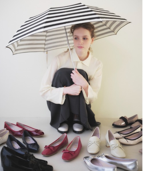 Launa lea(ラウナレア)の「【レイン対応】チャンキーヒールリボンレインパンプス(R9008)(ローファー・レディース・ブラック/ブルーグリーン/モカ/アイボリー/ベージュ・22.5cm/23.5cm/23.0cm/24.0cm/25.0cm/24.5cm/22.0cm)」の20枚目の写真