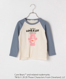 b・ROOM | 【Care Bears】ベアプリントラグラン配色Tシャツ(Tシャツ/カットソー)