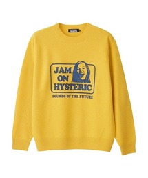 HYSTERIC GLAMOUR | JAM ON HYSTERIC プルオーバー(ニット/セーター)