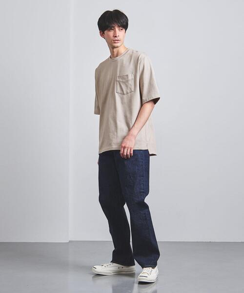 K ITO（ケーイトウ）の「＜K ITO（ケー・イトウ）＞ スヴィン ポケットTシャツ（Tシャツ/カットソー・メンズ・ベージュ/オリーブ・1/2/3）」の5枚目の写真