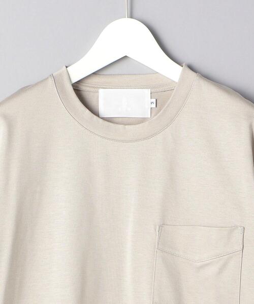 K ITO（ケーイトウ）の「＜K ITO（ケー・イトウ）＞ スヴィン ポケットTシャツ（Tシャツ/カットソー・メンズ・ベージュ/オリーブ・1/2/3）」の6枚目の写真