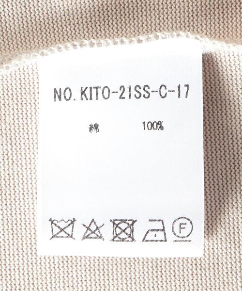K ITO（ケーイトウ）の「＜K ITO（ケー・イトウ）＞ スヴィン ポケットTシャツ（Tシャツ/カットソー・メンズ・ベージュ/オリーブ・1/2/3）」の12枚目の写真