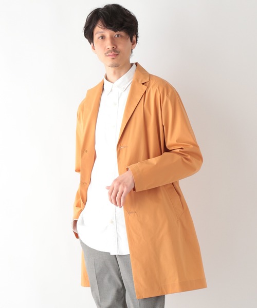 GLOBAL WORK(グローバルワーク)の「エアかるチェスターコート/919598(チェスターコート・メンズ・ベージュ/オレンジ/ブルー/グレー系その他・SMALL/MEDIUM/LARGE)」の12枚目の写真