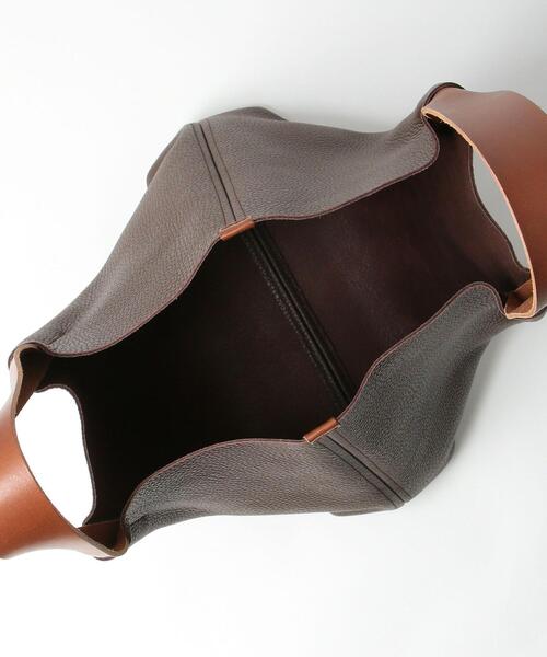 Hender Scheme（エンダースキーマ）の「Hender Scheme（エンダー スキーマ）piano bag■■■（トートバッグ・メンズ・ダークブラウン/ライラック/ケリー/ブラック・FREE）」の7枚目の写真