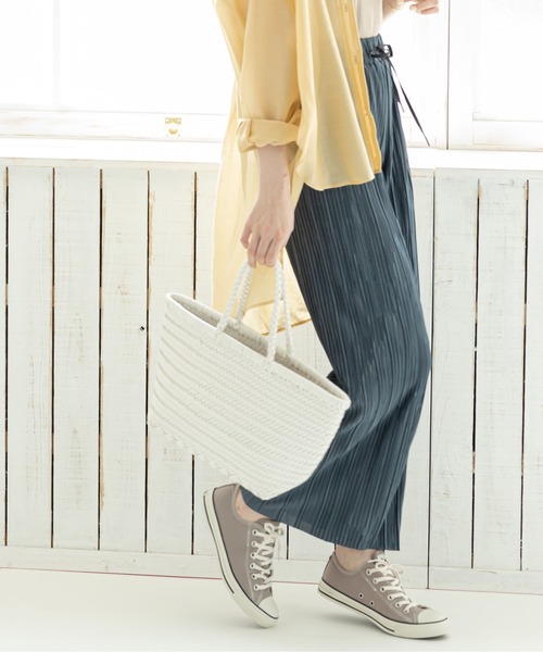 12Twelve Agenda(トゥエルブ アジェンダ)の「プリーツワイドパンツ(その他パンツ・レディース・ブラック/ベージュ/チャコールグレー・M)」の19枚目の写真
