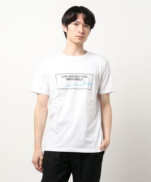 GGD（ジージーディー）の「プリントT（Tシャツ/カットソー・メンズ・グリーン系その他3/イエロー系その他2/ネイビー系/ホワイト系その他4/ホワイト系その他2/ブラック系その他3/グレー系その他2/イエロー/グレー系その他4/ホワイト系その他5/グリーン系その他4/ブラック系その他6/イエロー系その他/ブラック系その他7/グレー系/グレー系その他/ベージュ系その他2/ベージュ系その他/グレー/ホワイト系その他/ブルー系その他/ネイビー系1/グリーン/ブラック系その他2/ブルー/ホワイト系その他6/グレー系その他7/グレー系その他3/グレー系その他5/ブラック系その他/ホワイト系その他3/グリーン系その他/ピンク/グリーン系その他5/グレー系1/ブラック/ホワイト系その他7/ベージュ/ブラック系その他5/ネイビー系2/グレー系その他6/レッド系その他3/レッド系その他/ホワイト/レッド系その他2/グリーン系その他2/レッド/ブラック系その他4・L/M/LL）」の7枚目の写真