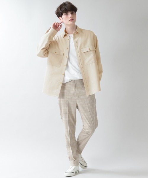 RAGEBLUE(レイジブルー)の「BIGポケットルーズシャツ/933320(シャツ/ブラウス・メンズ・オフホワイト/ブラック/グリーン/オレンジ・MEDIUM/LARGE)」の19枚目の写真