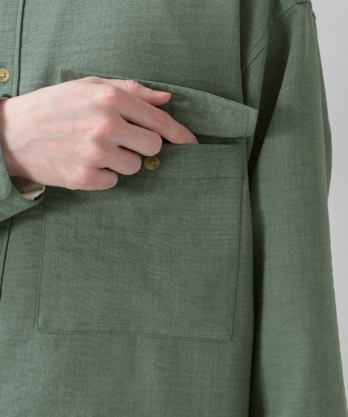 RAGEBLUE(レイジブルー)の「BIGポケットルーズシャツ/933320(シャツ/ブラウス・メンズ・オフホワイト/ブラック/グリーン/オレンジ・MEDIUM/LARGE)」の21枚目の写真