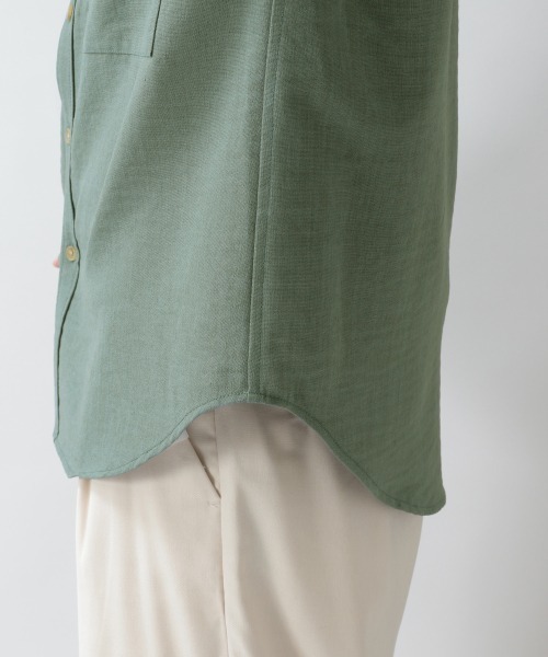 RAGEBLUE(レイジブルー)の「BIGポケットルーズシャツ/933320(シャツ/ブラウス・メンズ・オフホワイト/ブラック/グリーン/オレンジ・MEDIUM/LARGE)」の7枚目の写真