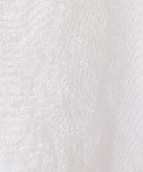 SHIPS any(シップス エニィ)の「SHIPS any: オーガニック リネン ヘム ドロスト シャツ〈ウォッシャブル〉◇(シャツ/ブラウス・レディース・ホワイト/ラベンダー/ブラウン/レッド・ONE SIZE)」の16枚目の写真