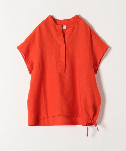 SHIPS any(シップス エニィ)の「SHIPS any: オーガニック リネン ヘム ドロスト シャツ〈ウォッシャブル〉◇(シャツ/ブラウス・レディース・ホワイト/ラベンダー/ブラウン/レッド・ONE SIZE)」の19枚目の写真