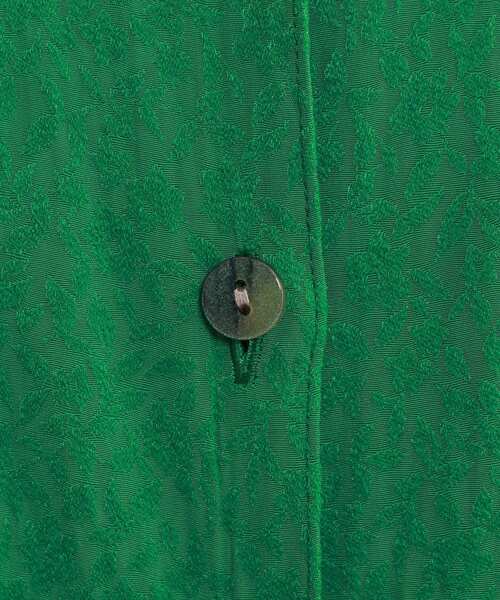 JET(ジェット)の「◆【ウォッシャブル】フロントボタン花柄Vネックワンピース(ワンピース・レディース・グリーン系その他5/ネイビー系3・04)」の16枚目の写真