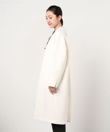 qualite（カリテ）の「ダンボールニットコート（ノーカラーコート