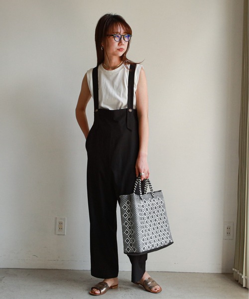 feepur（フェピュール）の「【抗菌加工】無地タンクトップpackT（タンクトップ・レディース・ブラック/サックスブルー/モカ・MEDIUM）」の10枚目の写真