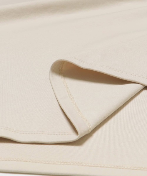 SENSE OF PLACE by URBAN RESEARCH(センスオブプレイスバイアーバンリサーチ)の「naturaglace×SENSE OF PLACE 『別注』ナチュラグラッセ ポンチョトップ(Tシャツ/カットソー・レディース・オフホワイト/ライトベージュ/ラベンダー・ONE)」の14枚目の写真