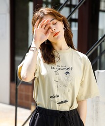 koe | プリントＴシャツ＊(Tシャツ/カットソー)