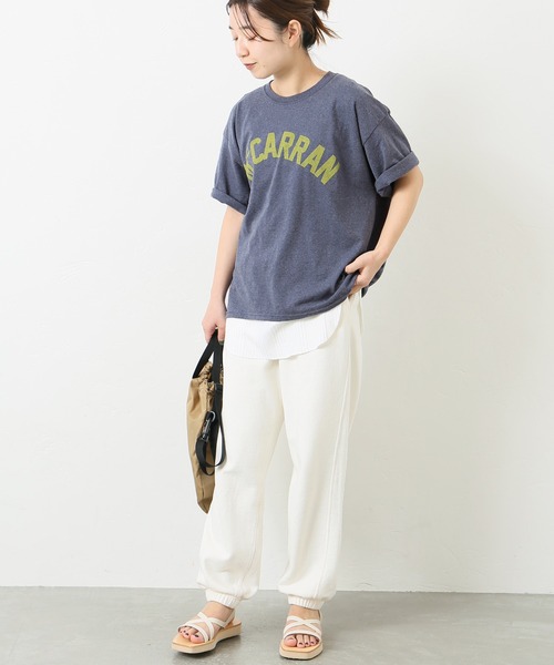 JOURNAL STANDARD（ジャーナルスタンダード）の「【Odub/オーダブ】macarran Tシャツ◆（Tシャツ/カットソー・レディース・ブラック/ネイビー・FREE）」の17枚目の写真