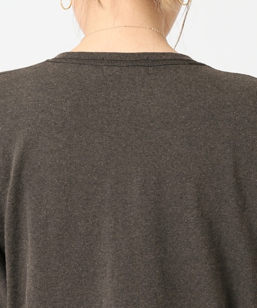 JOURNAL STANDARD（ジャーナルスタンダード）の「【Odub/オーダブ】macarran Tシャツ◆（Tシャツ/カットソー・レディース・ブラック/ネイビー・FREE）」の9枚目の写真