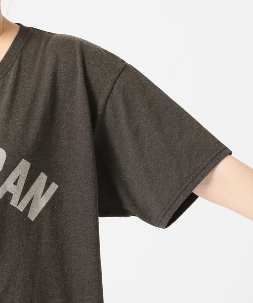 JOURNAL STANDARD（ジャーナルスタンダード）の「【Odub/オーダブ】macarran Tシャツ◆（Tシャツ/カットソー・レディース・ブラック/ネイビー・FREE）」の20枚目の写真