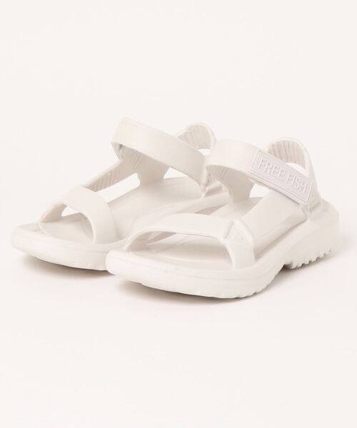 FREE FISH（フリーフィッシュ）の「FREE FISH (フリーフィッシュ) /スポーツサンダル（サンダル・レディース・ホワイト/ブラック/カーキ・38/39/36/37）」の7枚目の写真