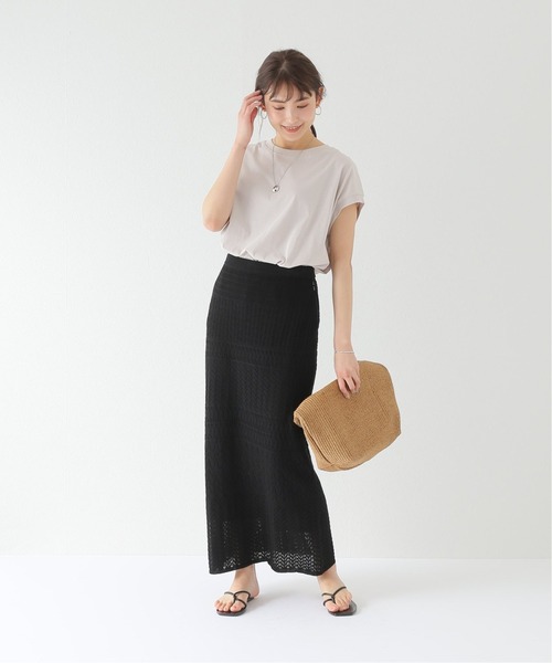 Simplicite(サンプリシテ)の「クロッシュレーススカート◆(スカート・レディース・ホワイト/ブラック/ベージュ・FREE)」の16枚目の写真