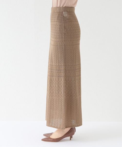 Simplicite(サンプリシテ)の「クロッシュレーススカート◆(スカート・レディース・ホワイト/ブラック/ベージュ・FREE)」の5枚目の写真