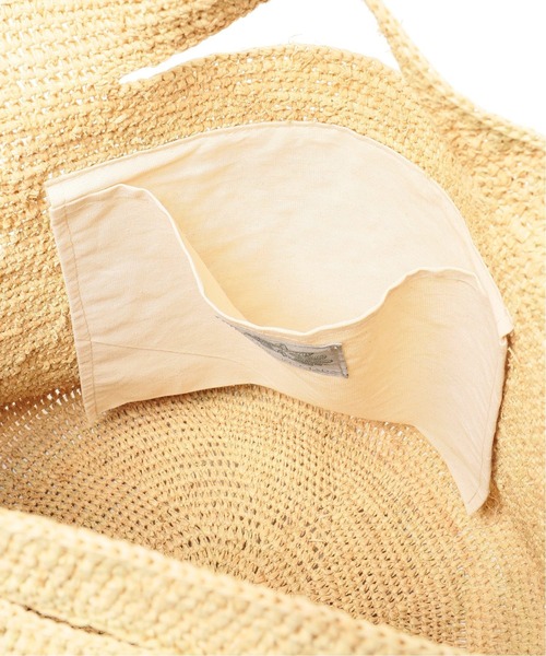 Noble（ノーブル）の「【MADE IN MADA】 KOKOBAG◆（かごバッグ・レディース・ベージュ・FREE）」の6枚目の写真