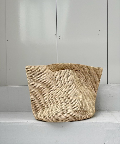 Noble（ノーブル）の「【MADE IN MADA】 KOKOBAG◆（かごバッグ・レディース・ベージュ・FREE）」の10枚目の写真