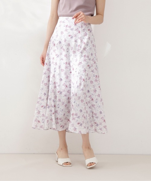 PROPORTION BODY DRESSING（プロポーションボディドレッシング）の「フラワーマーメイドスカート / 1211120908（スカート・レディース・ブラック/グレー・SMALL/MEDIUM）」の13枚目の写真