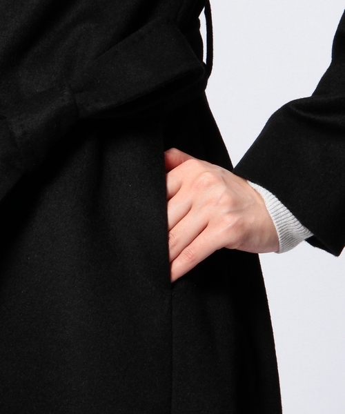 UNITED ARROWS（ユナイテッドアローズ）の「UAB CA ラップコート ◆（その他アウター・レディース・ブラック/ベージュ・38/36/40）」の11枚目の写真