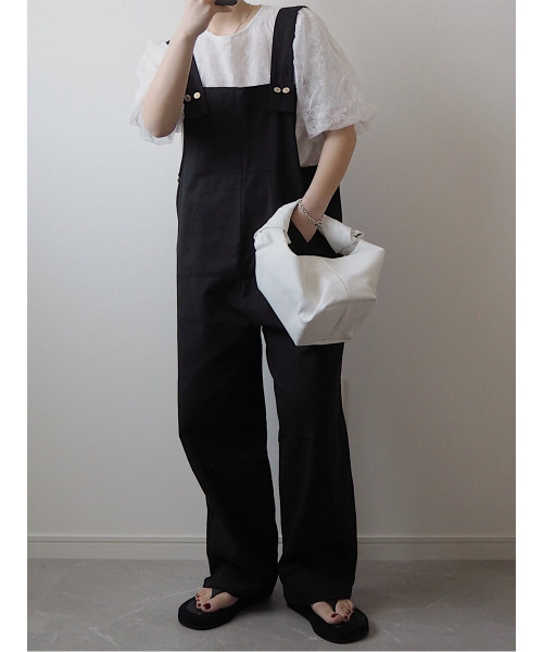 ISOOK（アイスー）の「Crescent hand bag / クレセントハンドバッグ（mi select）（ハンドバッグ・レディース・ホワイト/ブラック/ブラウン・FREE）」の8枚目の写真