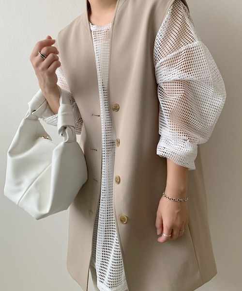 ISOOK（アイスー）の「Crescent hand bag / クレセントハンドバッグ（mi select）（ハンドバッグ・レディース・ホワイト/ブラック/ブラウン・FREE）」の18枚目の写真