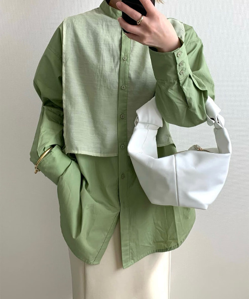 ISOOK（アイスー）の「Crescent hand bag / クレセントハンドバッグ（mi select）（ハンドバッグ・レディース・ホワイト/ブラック/ブラウン・FREE）」の21枚目の写真