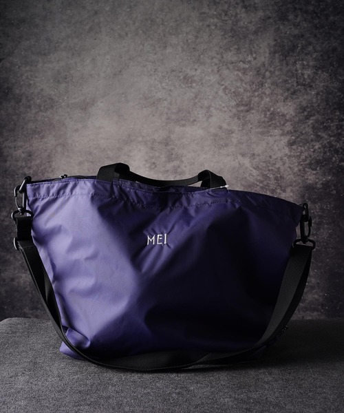 MEI(メイ)の「MEI Lady's Tlavel Tote(ST)(トートバッグ・レディース・ブラック/ベージュ/グリーン/ネイビー・FREE)」の4枚目の写真