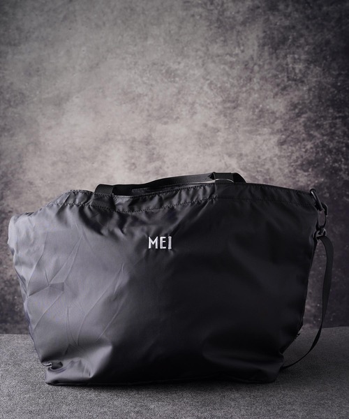 MEI(メイ)の「MEI Lady's Tlavel Tote(ST)(トートバッグ・レディース・ブラック/ベージュ/グリーン/ネイビー・FREE)」の2枚目の写真