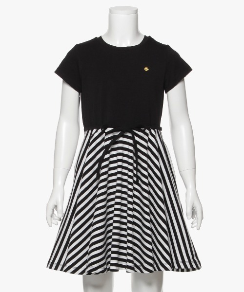 セール インファント トドラー ストライプミックスメディアドレス ワンピース Kate Spade New York Kids ケイトスペードニューヨーク のファッション通販 Zozotown