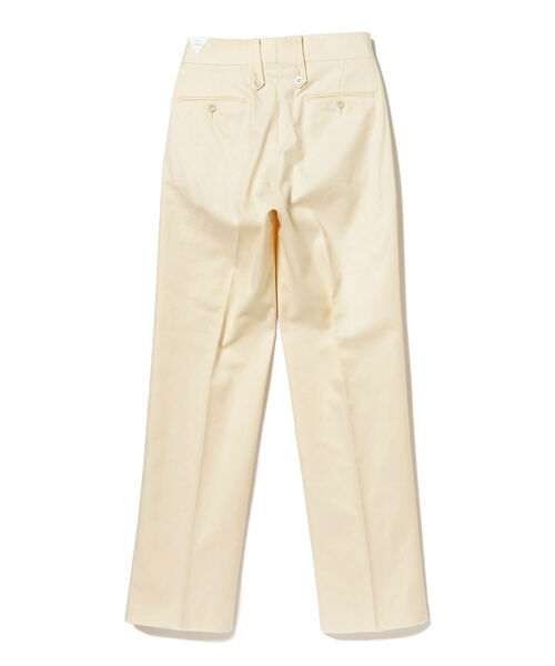 BEAMS F(ビームスエフ)の「Tangent / ブリティッシュアーミー コットンサージ グルカパンツ(チノパンツ・メンズ・オフホワイト/オリーブ・44/46/48/42)」の16枚目の写真