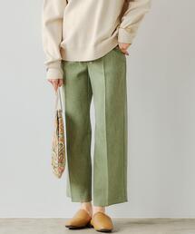 green label relaxing | ミックス ツイード フレア パンツ(その他パンツ)