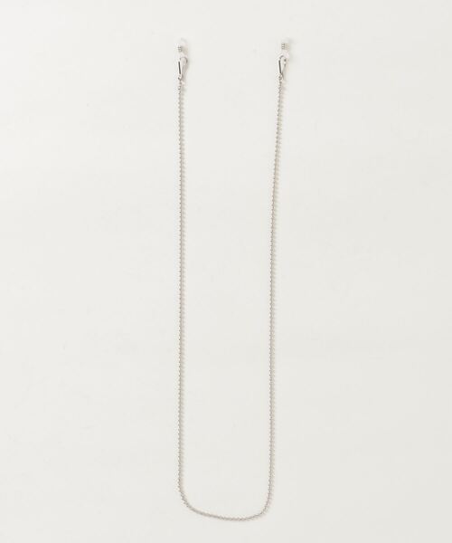 MANASTASH（マナスタッシュ）の「MANASTASH/マナスタッシュ　 2WAY FACE MASK & GLASS STRAP ボールチェーン　2ウェイマスク＆サングラスストラップ（マスク・レディース・シルバー・FREE）」の5枚目の写真