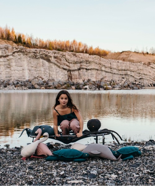 【セール】Numero 74/Polly Flamingo Cushion(クッション/クッションカバー)|Numero74(ヌメロ) 【セール】Numero 74/Polly Flamingo Cushion(クッション/クッションカバー)|Numero74(ヌメロ)