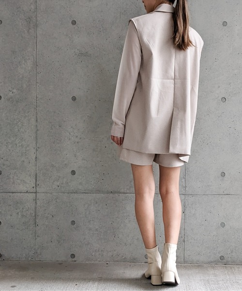 Per sist ence(パーシエンス)の「マイクロチェックショートパンツ(その他パンツ・レディース・ブラック/ベージュ/アイボリー・FREE)」の15枚目の写真