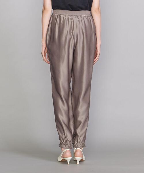 BEAUTY&YOUTH UNITED ARROWS（ビューティーアンドユースユナイテッドアローズ）の「BY キュプライージージョガー パンツ -ウォッシャブル-◆（その他パンツ・レディース・ベージュ/ダークブラウン・SMALL/MEDIUM）」の5枚目の写真